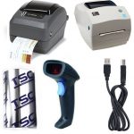 AMAZON SELLER FLEX KIT – TSC TDP 345, ZEBRA GC420T, USB CABLE, RETSOL LS450, Wax Ribbon