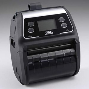 TSC Alpha-4L Direct Thermal Label Portable Printer, Bluetooth, 203 DPI, 4 IPS + LCD Display, WiFi, USB